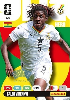 Galeb Yirenkyi Ghana Panini FIFA World Cup 2026 Adrenalyn XL #209
